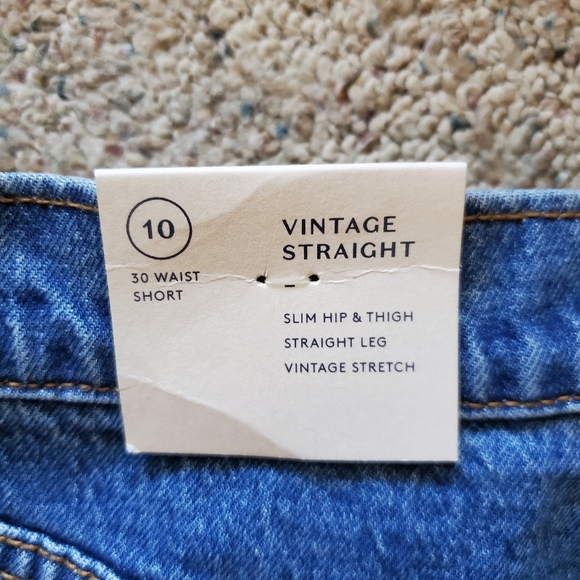 Universal Threads Vintage Straight Medium Wash Size 10 Short - Picture 4 of 14
